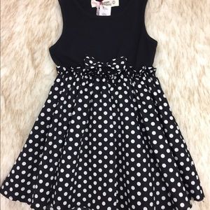 Black and White Polka Dot Dress